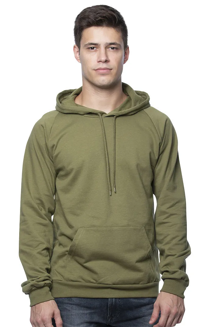 MEN'S ORGANIC COTTON PULLOVER HOODIE - BLACK FLAG (MADE IN THE USA)