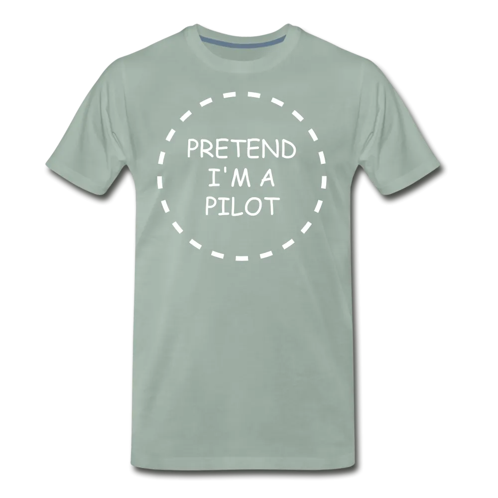 Men's Pretend I'm a Pilot Short Sleeve T-Shirt (More Colors)