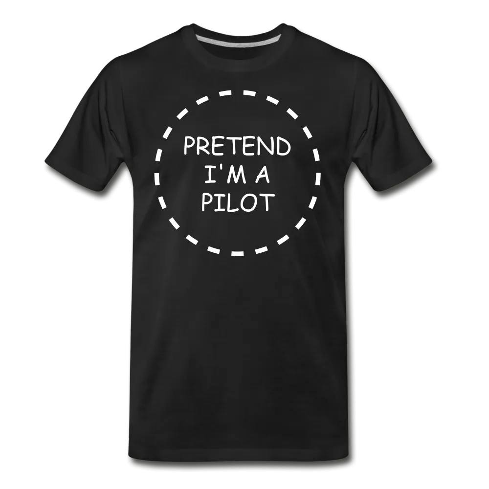 Men's Pretend I'm a Pilot Short Sleeve T-Shirt (More Colors)