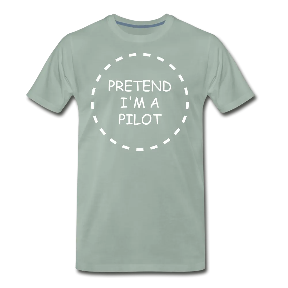 Men's Pretend I'm a Pilot Short Sleeve T-Shirt (More Colors)