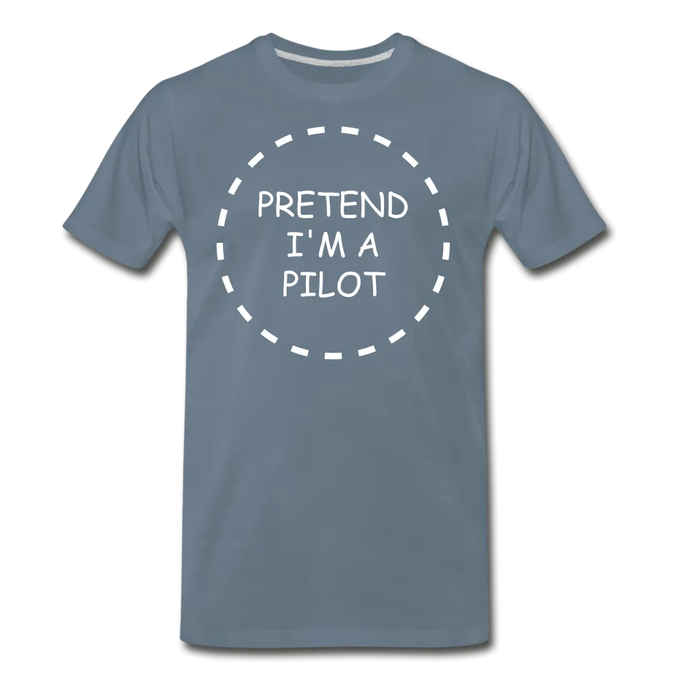 Men's Pretend I'm a Pilot Short Sleeve T-Shirt (More Colors)
