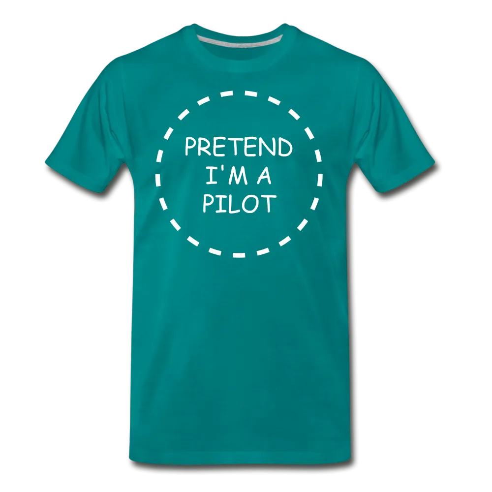 Men's Pretend I'm a Pilot Short Sleeve T-Shirt (More Colors)