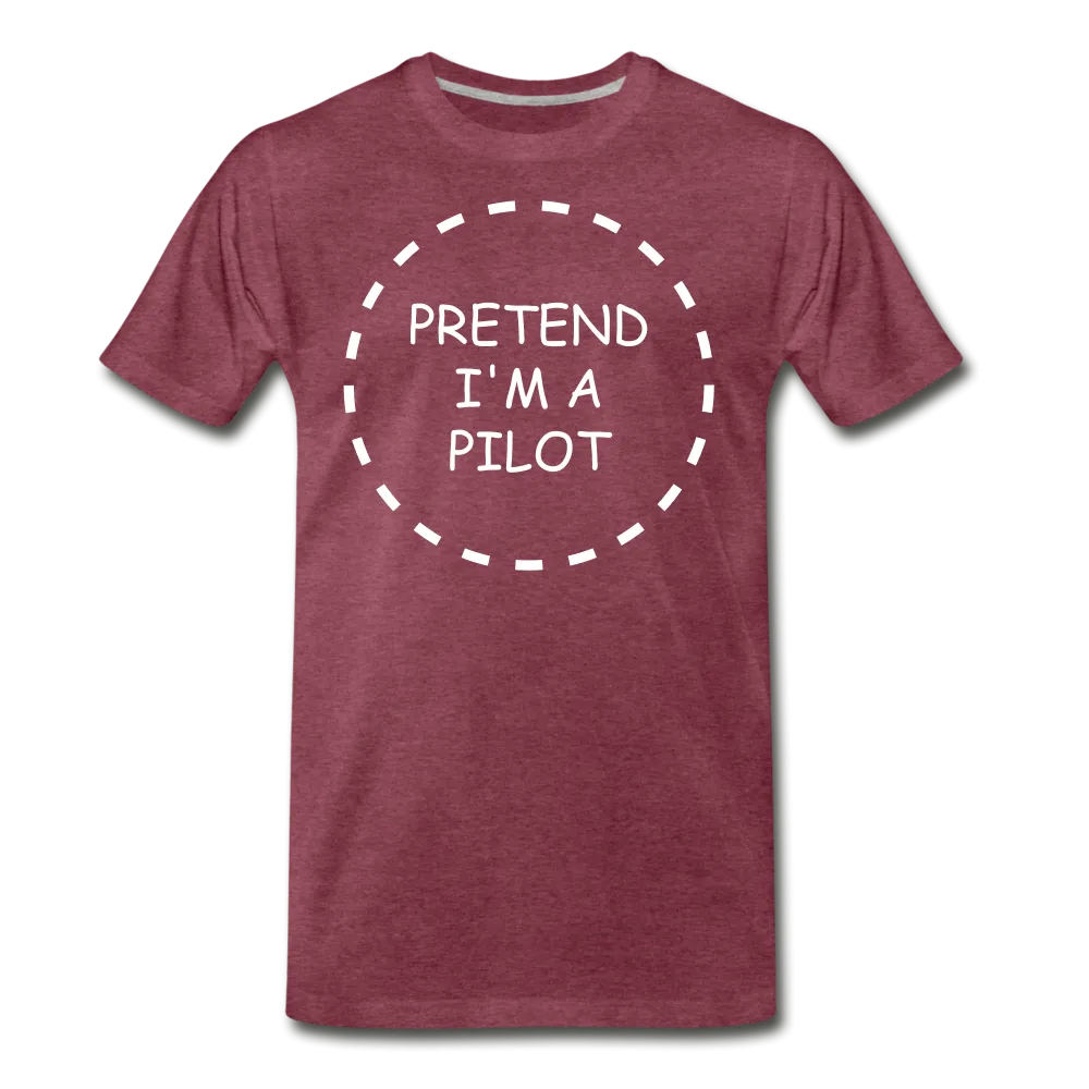 Men's Pretend I'm a Pilot Short Sleeve T-Shirt (More Colors)