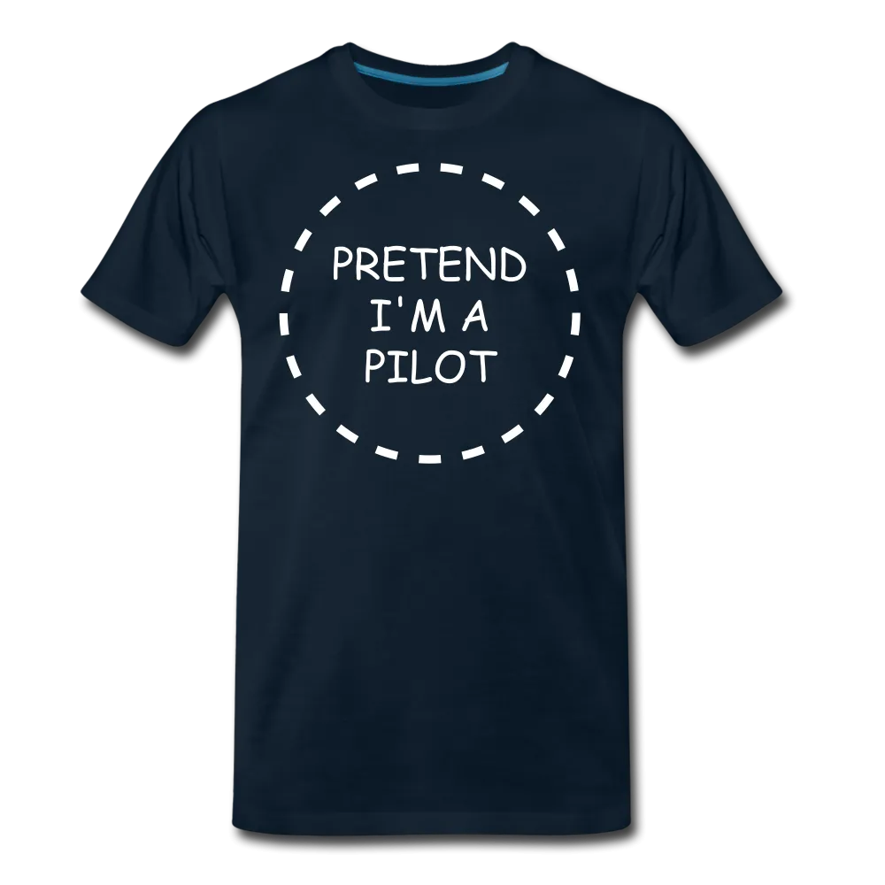 Men's Pretend I'm a Pilot Short Sleeve T-Shirt (More Colors)