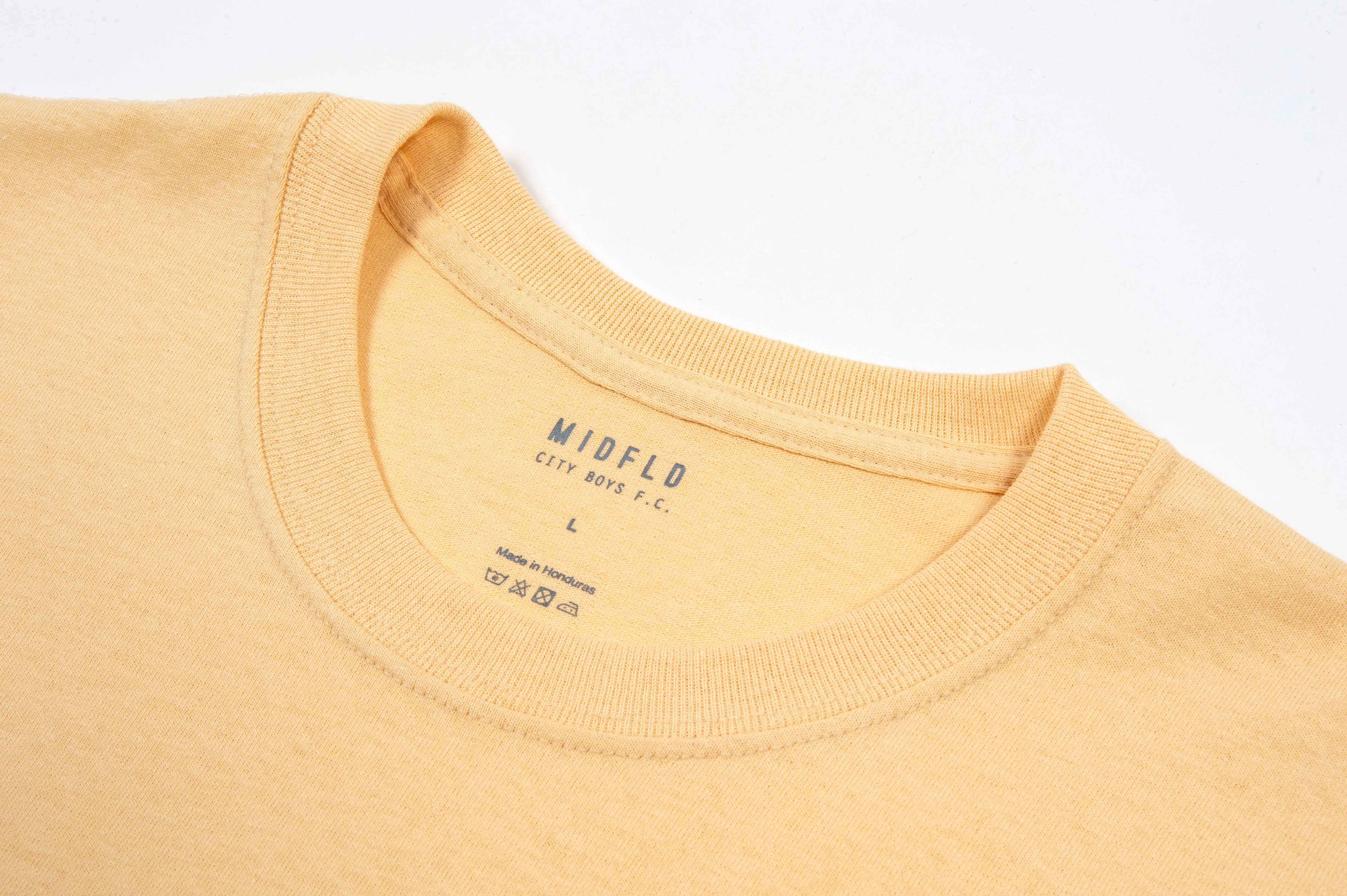 MIDFLD x CITY BOYS FC "Captain" Tee - Yellow