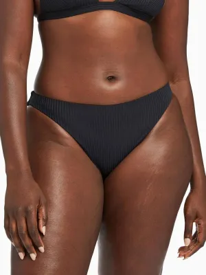 Midori Bottom in Black EcoRib
