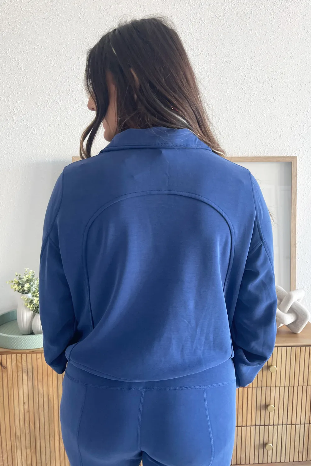 Mock Neck Sweatshirt