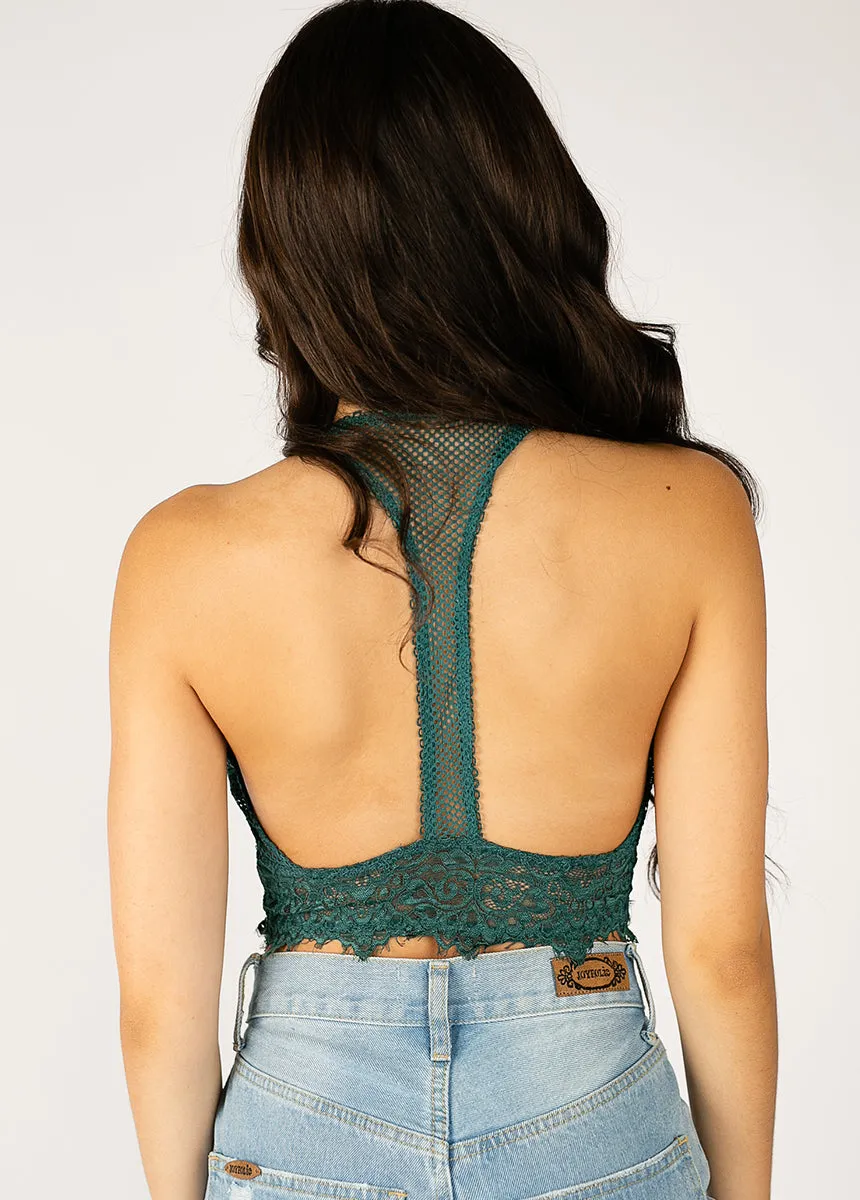 Myranda Bralette in Dark Teal