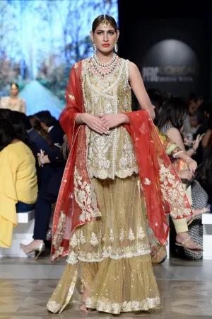 Net Bridal Lehnga Wear for Wedding #C2107