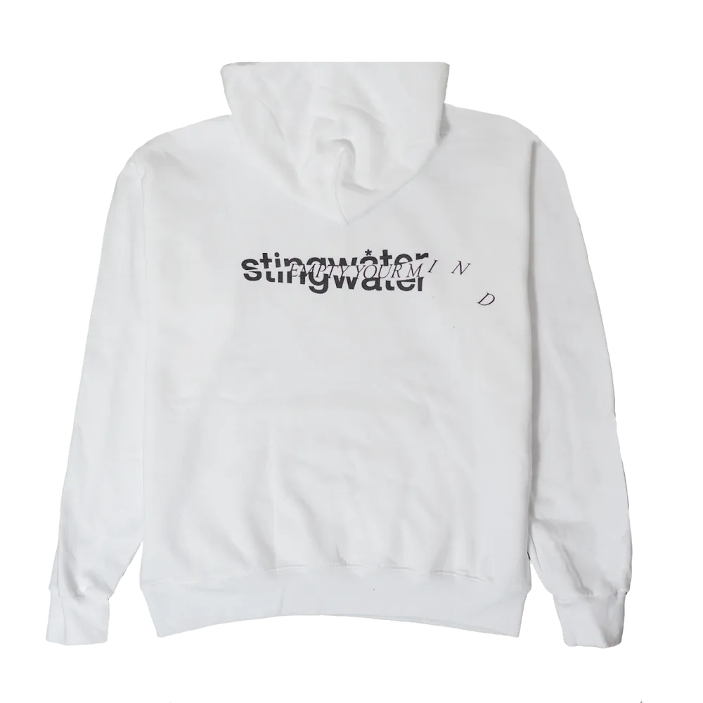 New skin hoodie white