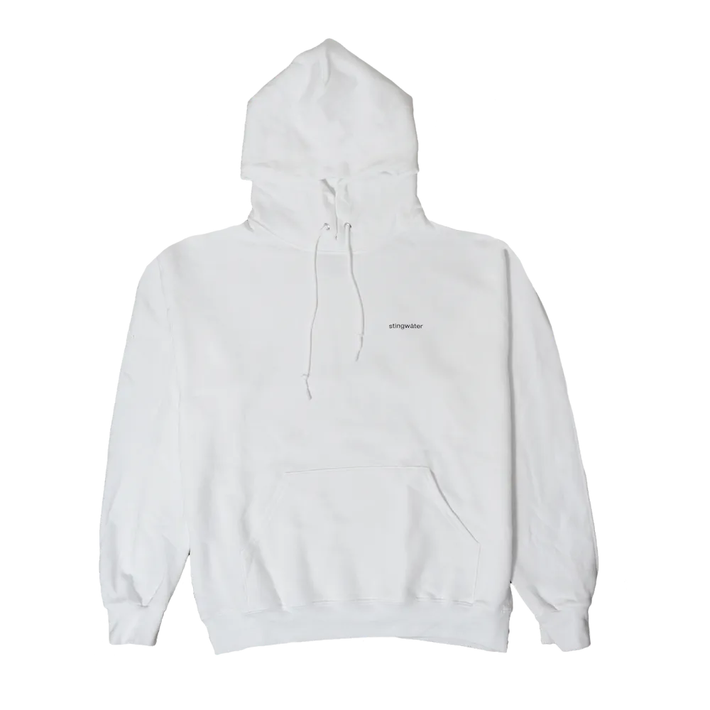 New skin hoodie white
