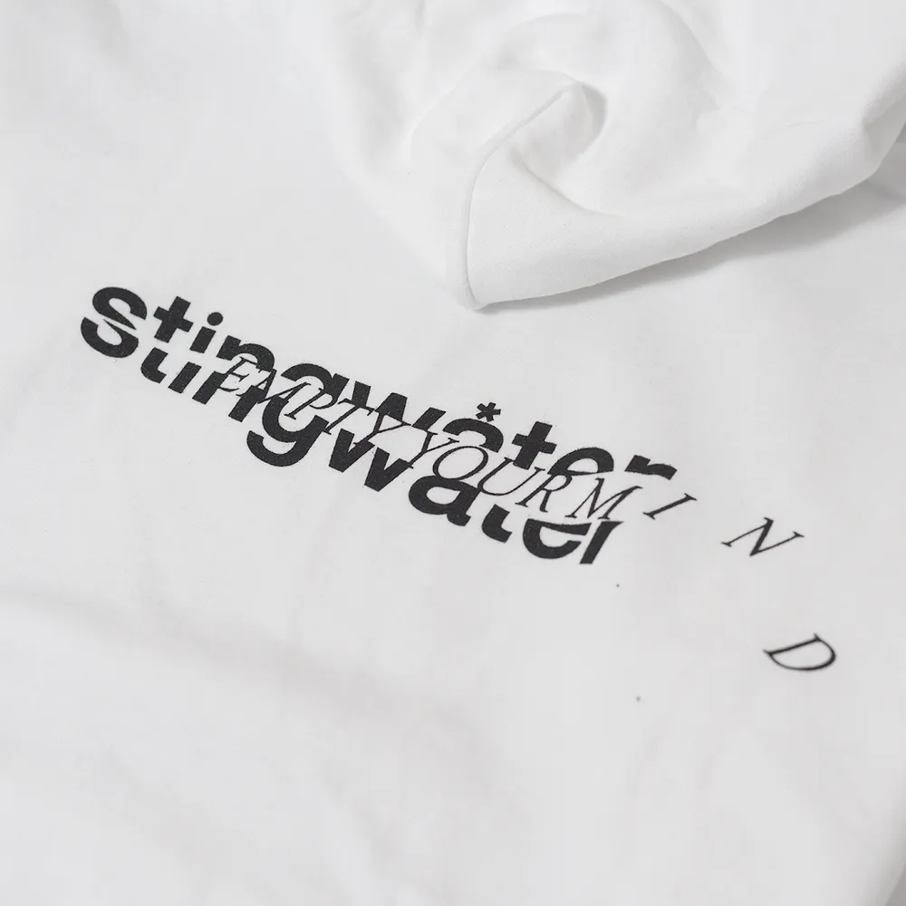 New skin hoodie white