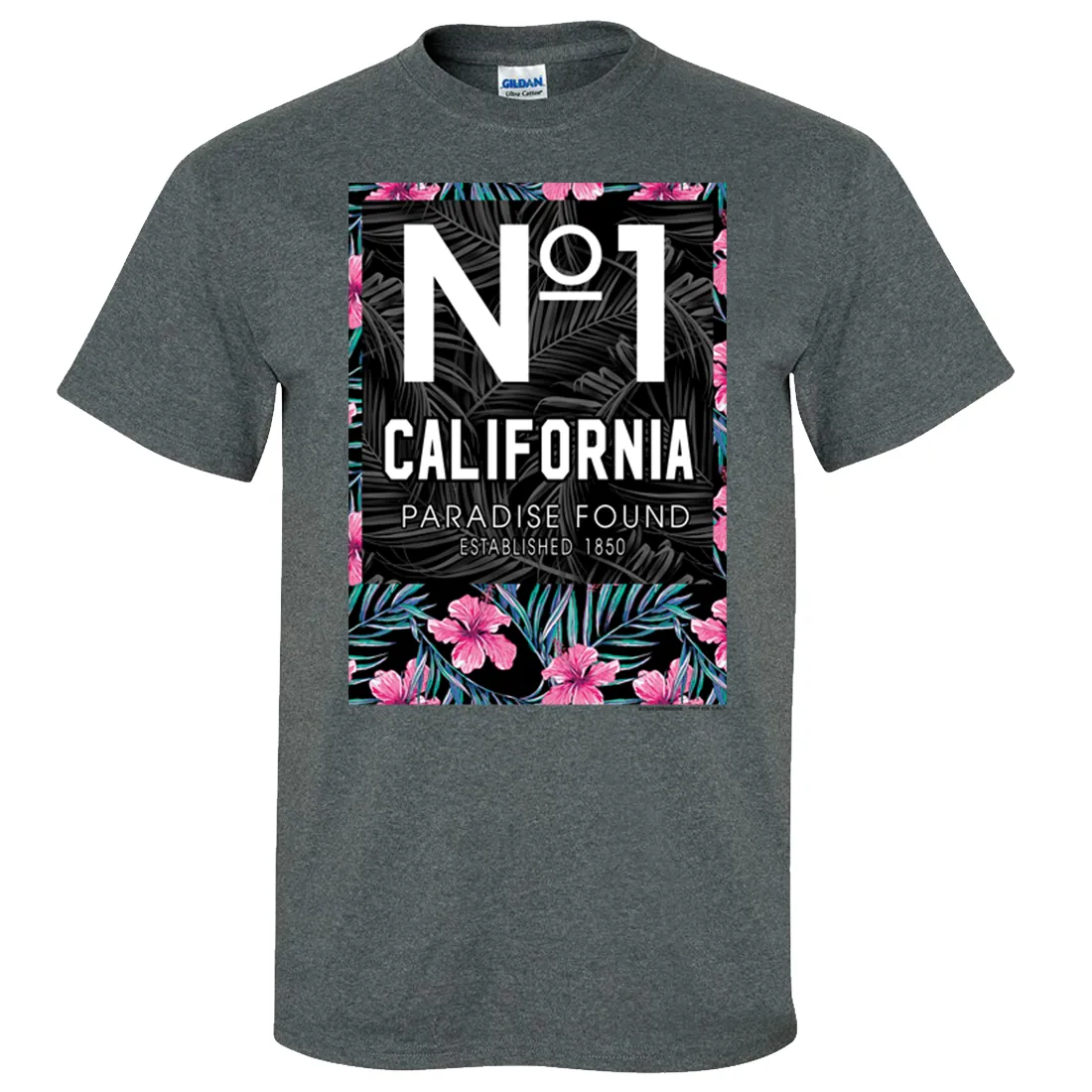 No 1 California Paradise Found Asst Colors T-shirt/tee