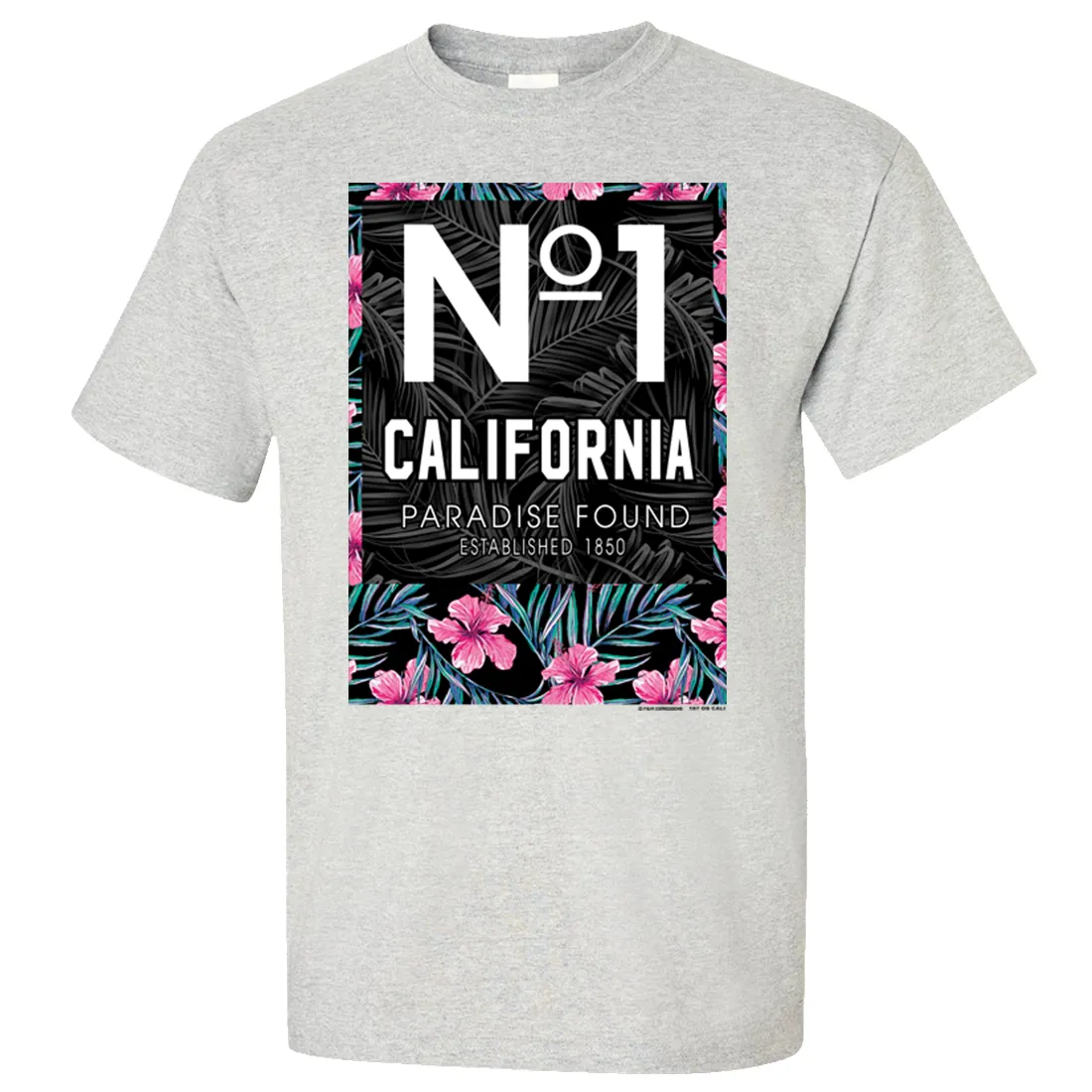 No 1 California Paradise Found Asst Colors T-shirt/tee