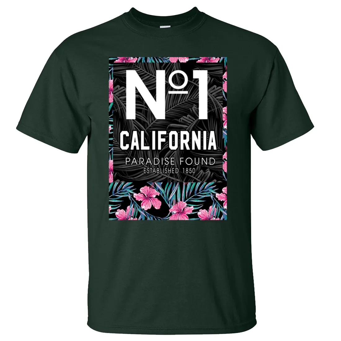 No 1 California Paradise Found Asst Colors T-shirt/tee