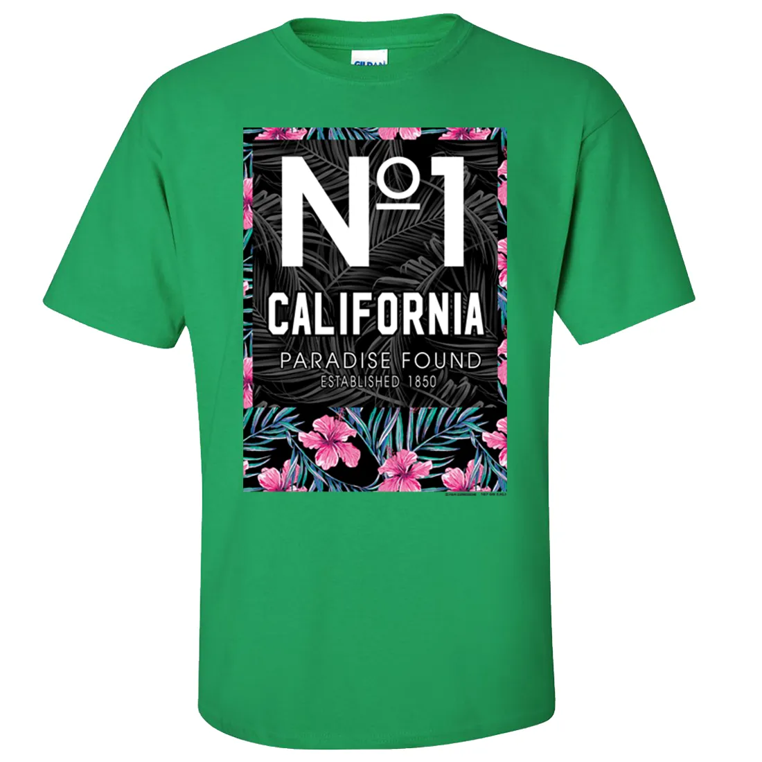 No 1 California Paradise Found Asst Colors T-shirt/tee