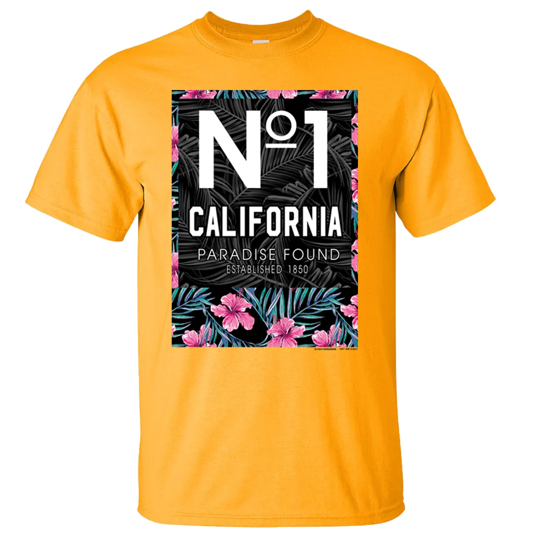 No 1 California Paradise Found Asst Colors T-shirt/tee