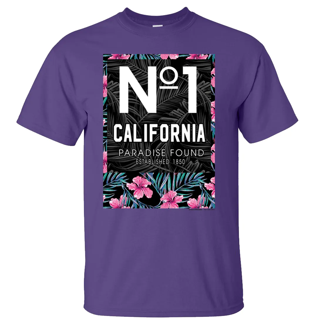 No 1 California Paradise Found Asst Colors T-shirt/tee