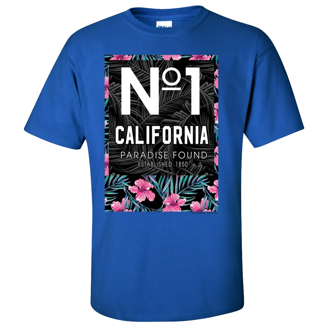 No 1 California Paradise Found Asst Colors T-shirt/tee