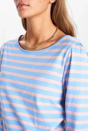 Numph NUDAIMI Long Sleeve T-SHIRT -Bel Air Blue