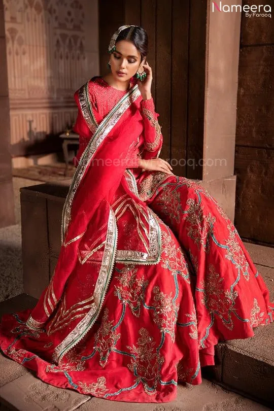 Pakistani Pink Lehenga Designs for Wedding Wear #PN825