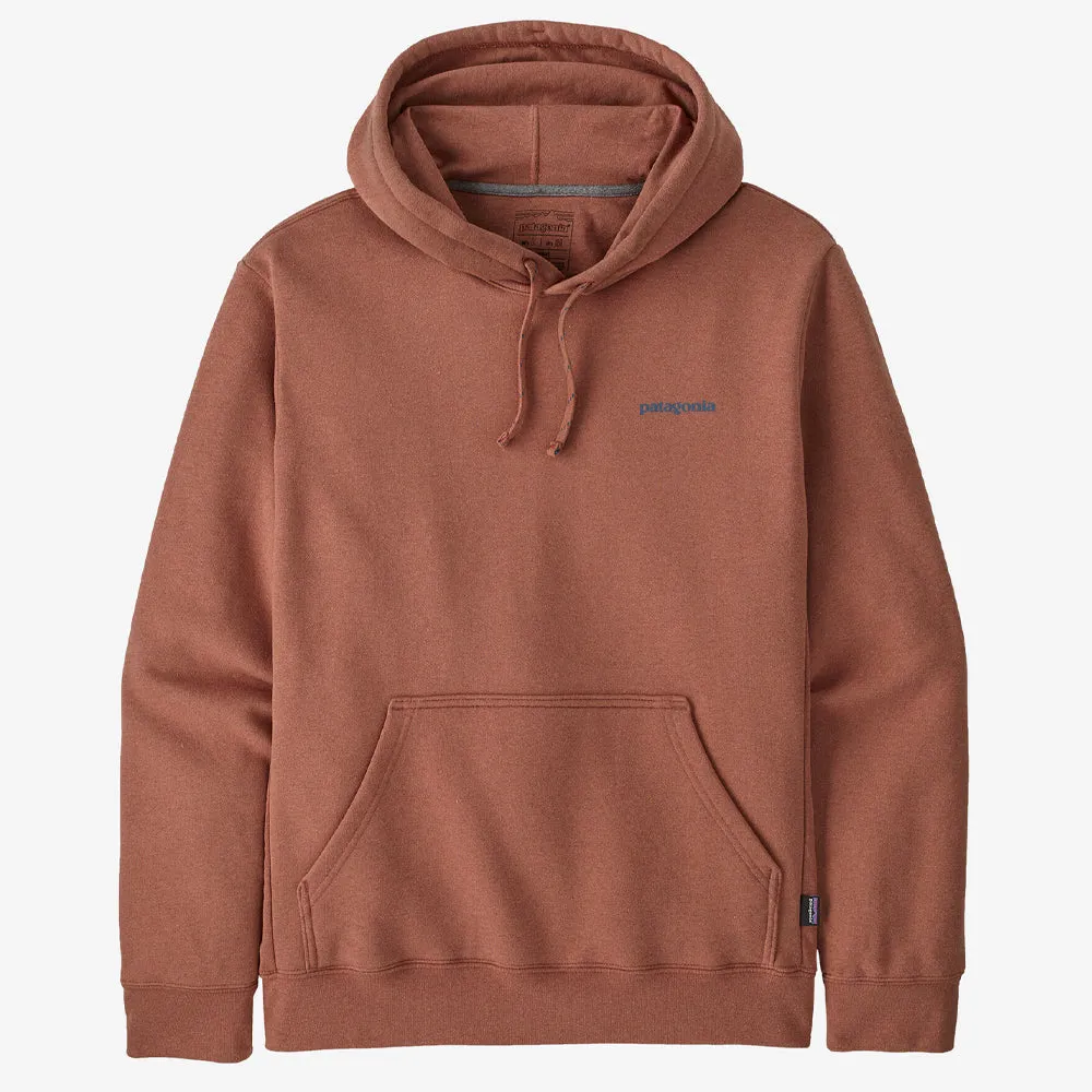 Patagonia Boardshort Logo Uprisal Hoody - Sienna Clay