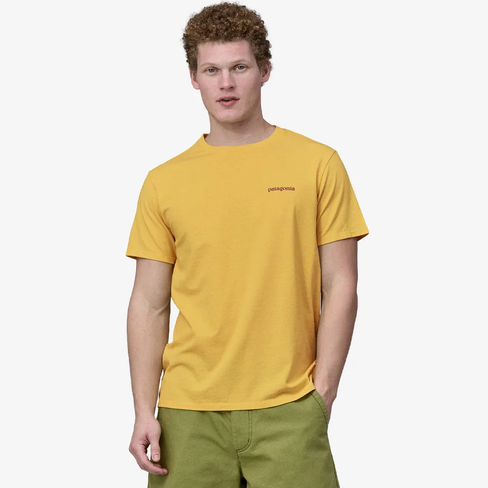 Patagonia Fitz Roy Icon Responsibili-Tee - Milled Yellow