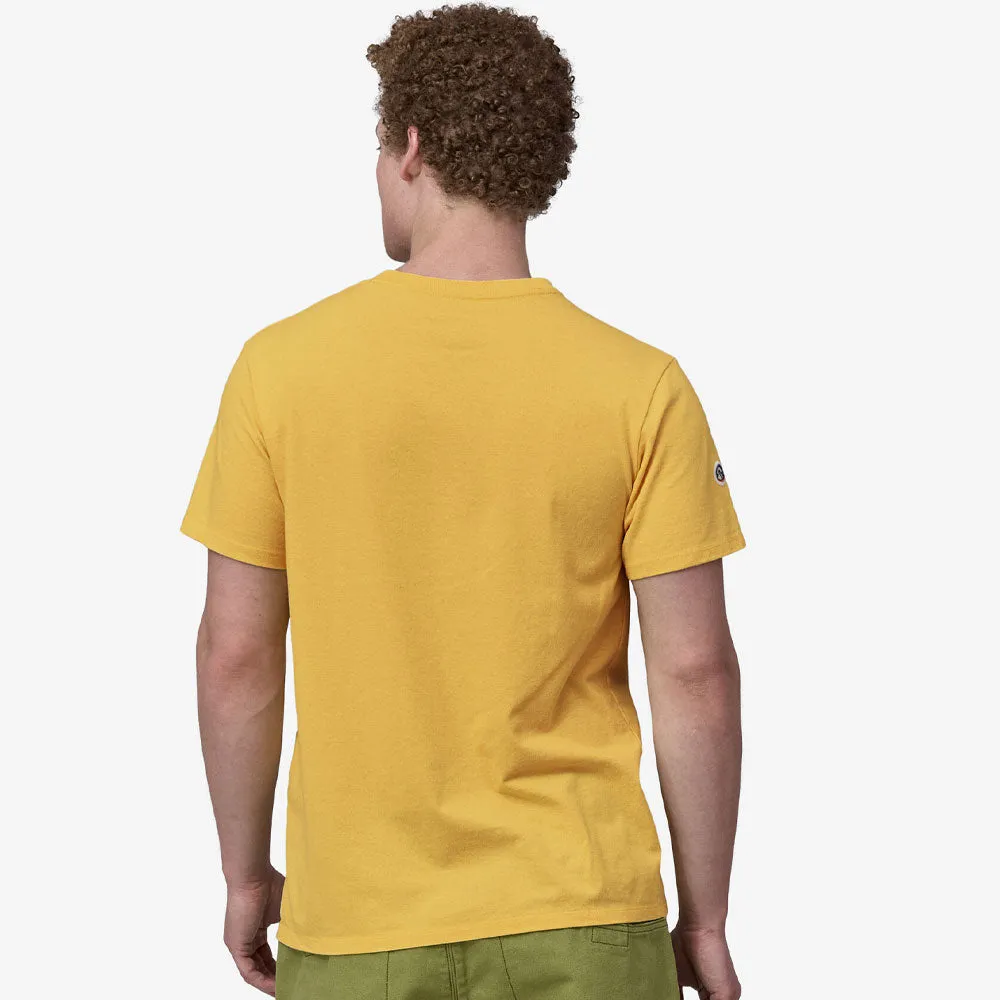 Patagonia Fitz Roy Icon Responsibili-Tee - Milled Yellow
