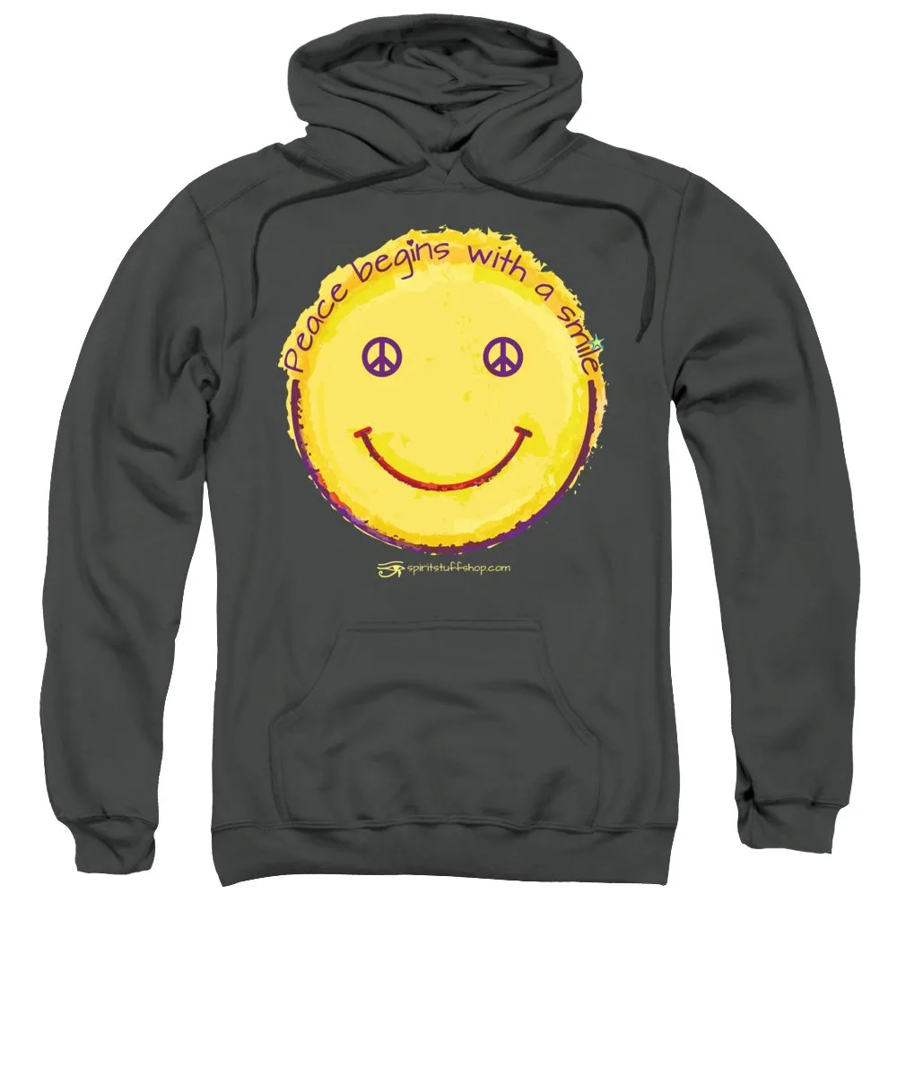 Peace Begins With A Smile - Sweatshirt