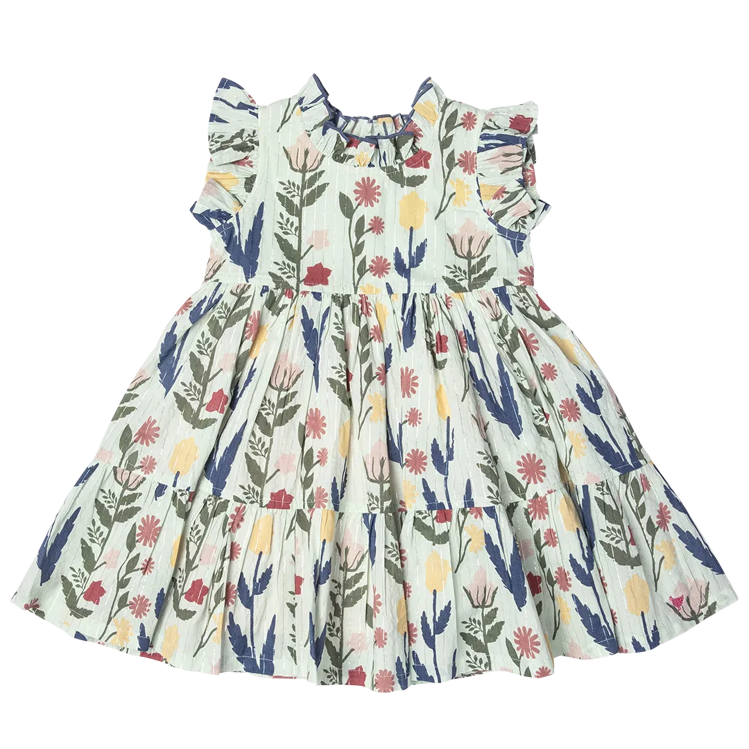 Pink Chicken Girls Jennifer Dress - Paper Floral