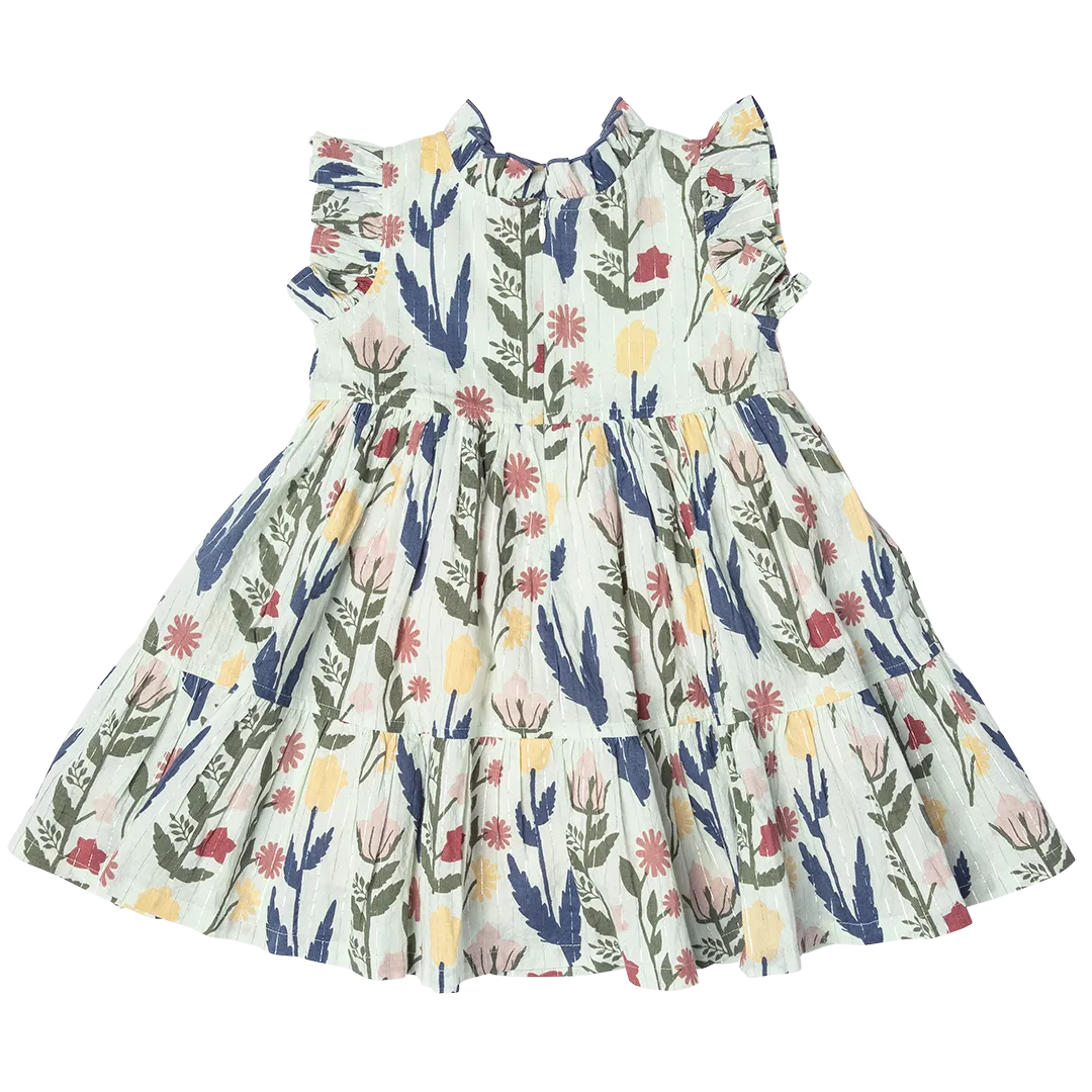 Pink Chicken Girls Jennifer Dress - Paper Floral