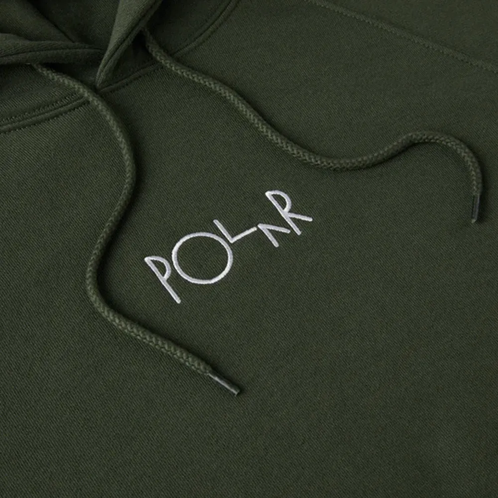 Polar - Default Hoodie Dark Olive