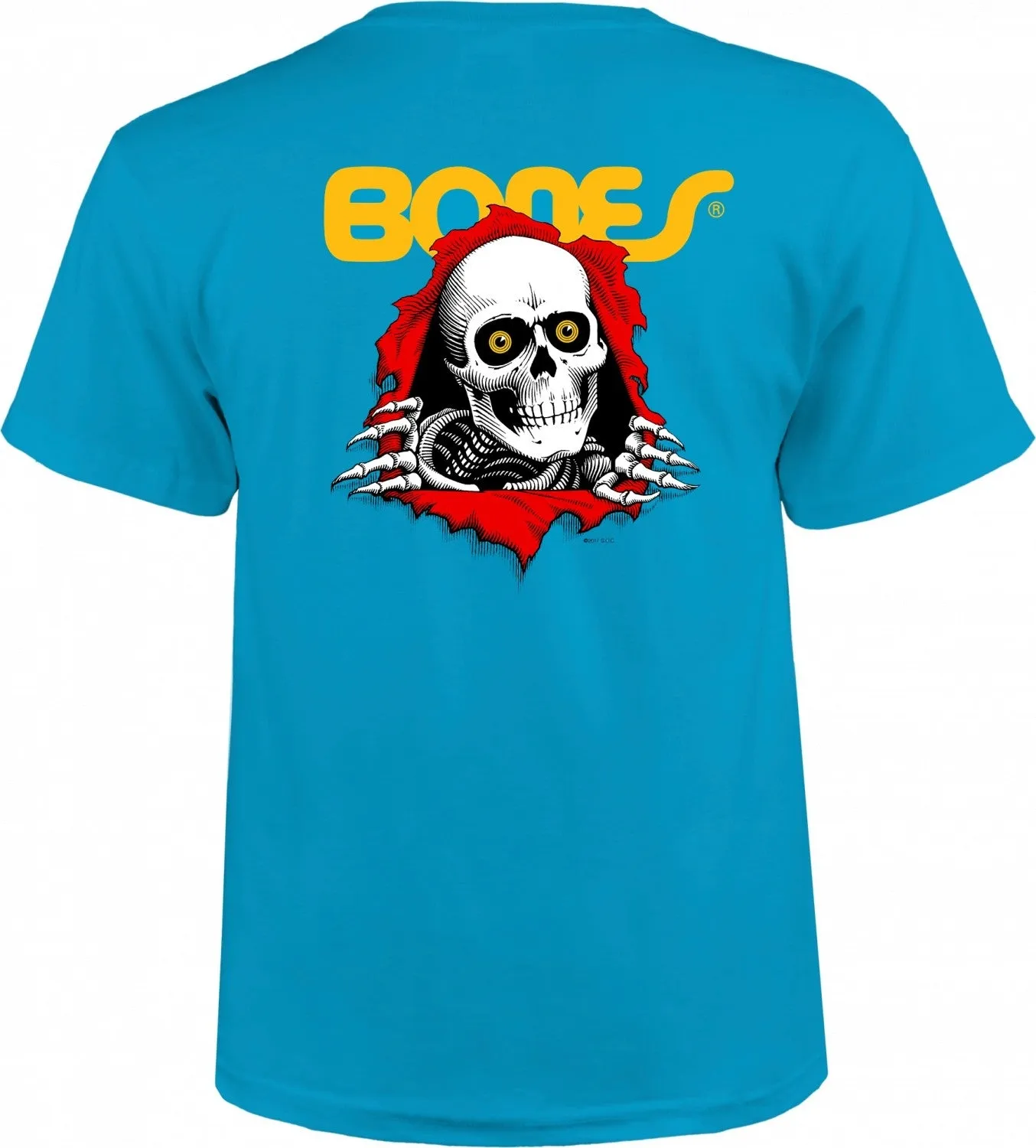 Powell Peralta - Ripper Youth Tee Turquoise