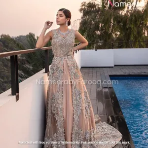 Premium Long Gown in Bridal Collection Pakistan #BN181