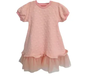 PRETTY BOW T-SHIRT DRESS
