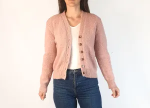 Princess Highway pink majority lambs wool cardigan size 8 (note: pilling)