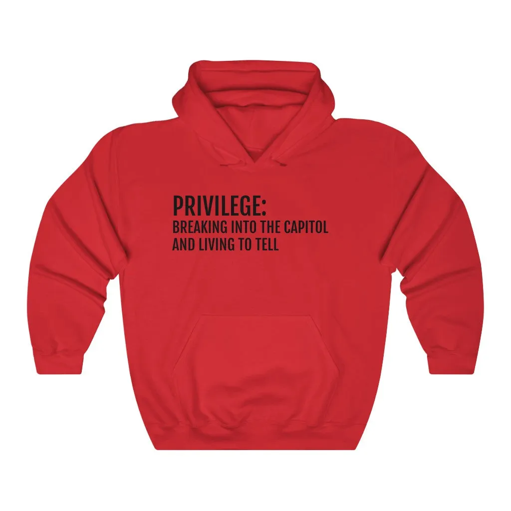 Privilege- Unisex Heavy Blend™ Hooded Sweatshirt