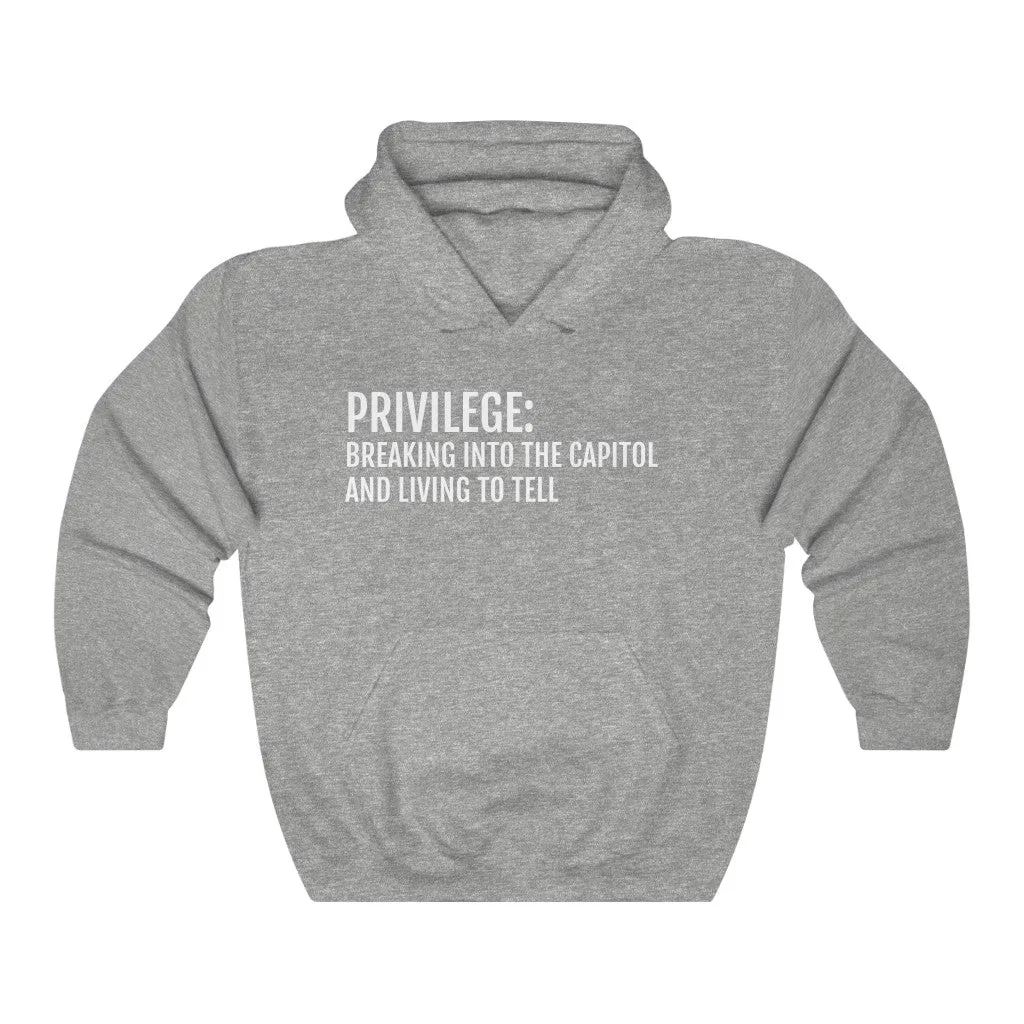 Privilege- Unisex Heavy Blend™ Hooded Sweatshirt