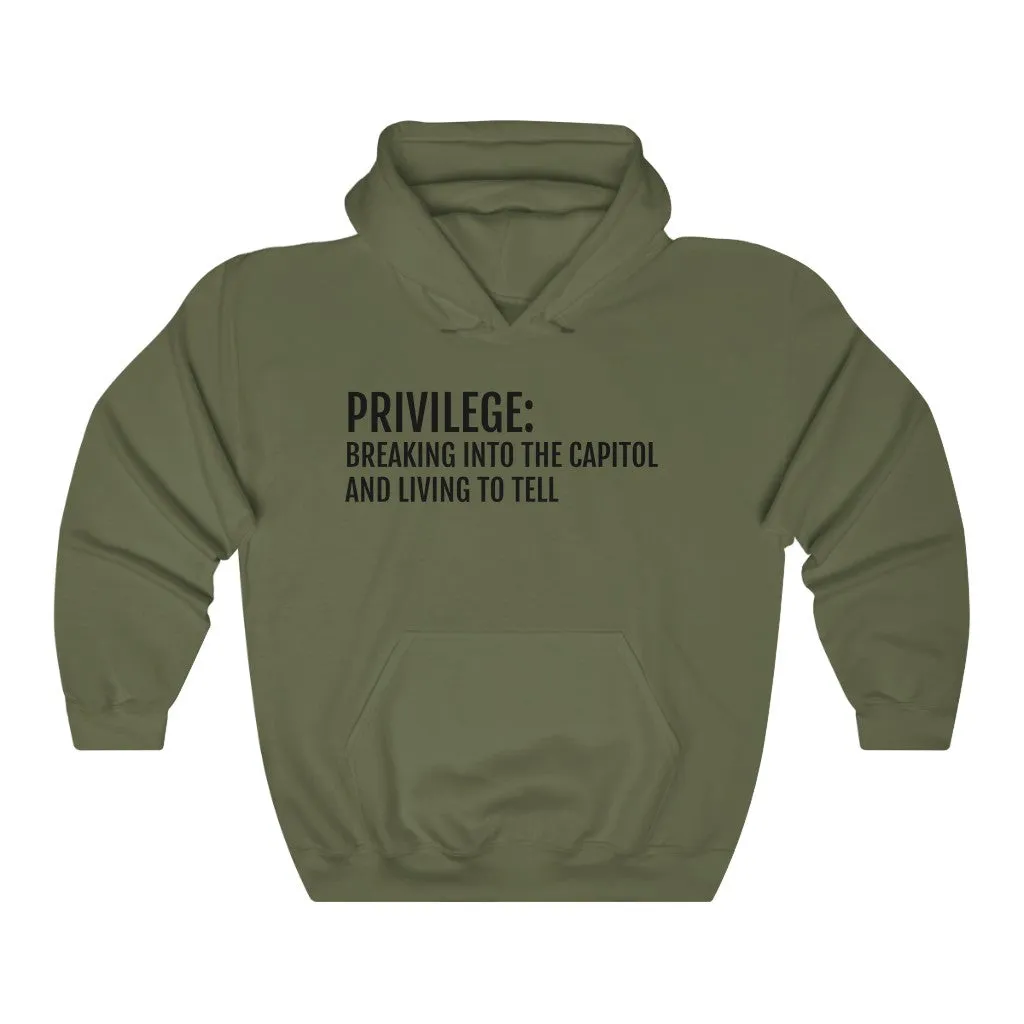 Privilege- Unisex Heavy Blend™ Hooded Sweatshirt