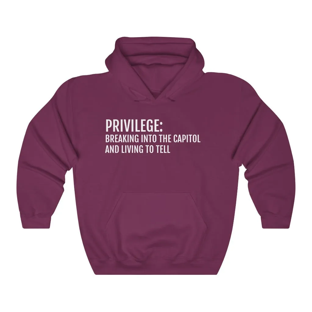 Privilege- Unisex Heavy Blend™ Hooded Sweatshirt
