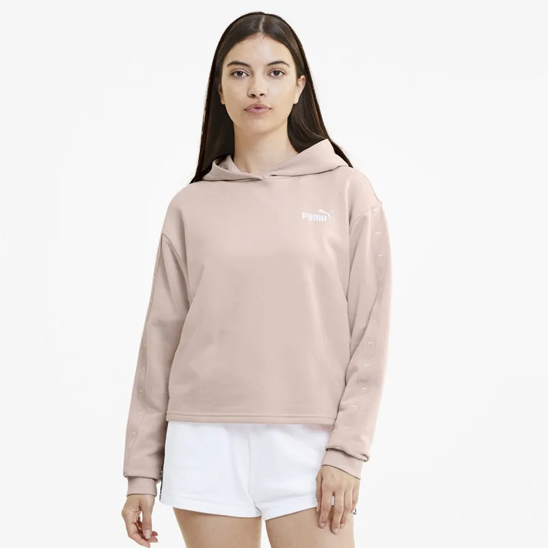 PUMA WOMENS AMPLIFIED CROPPED HOODIE