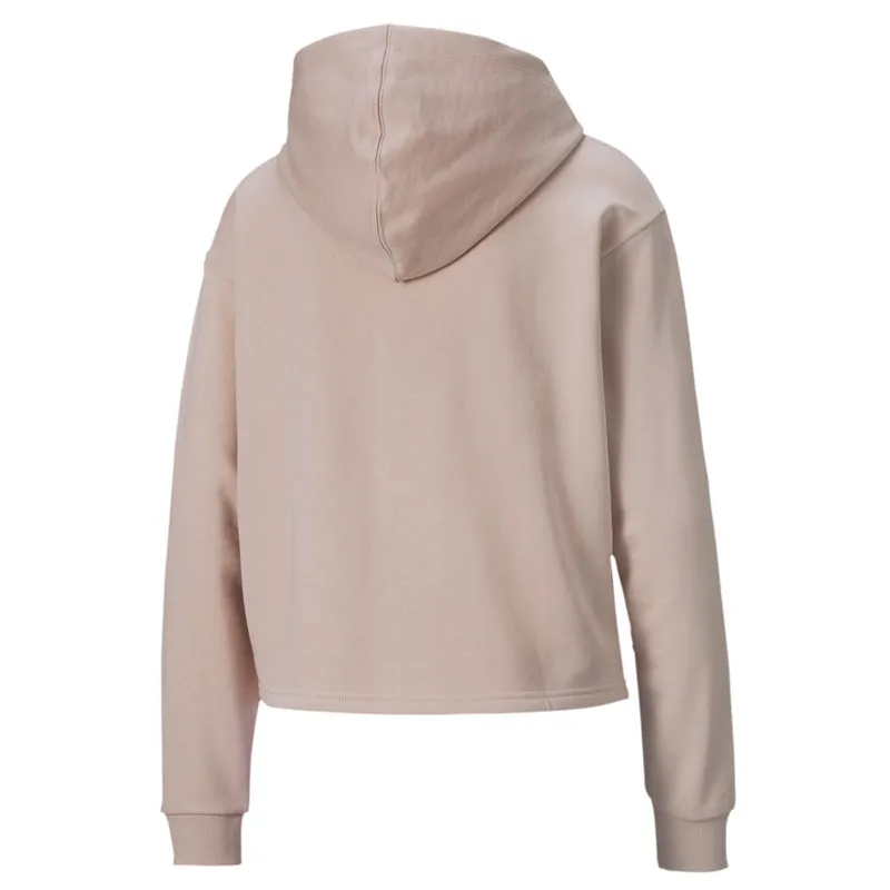 PUMA WOMENS AMPLIFIED CROPPED HOODIE