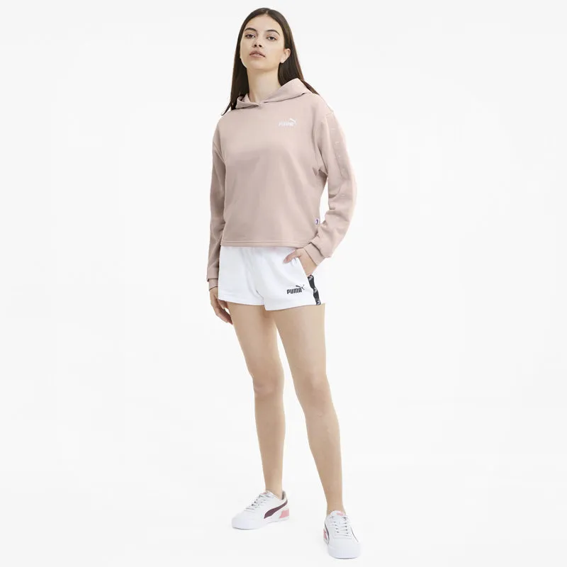PUMA WOMENS AMPLIFIED CROPPED HOODIE