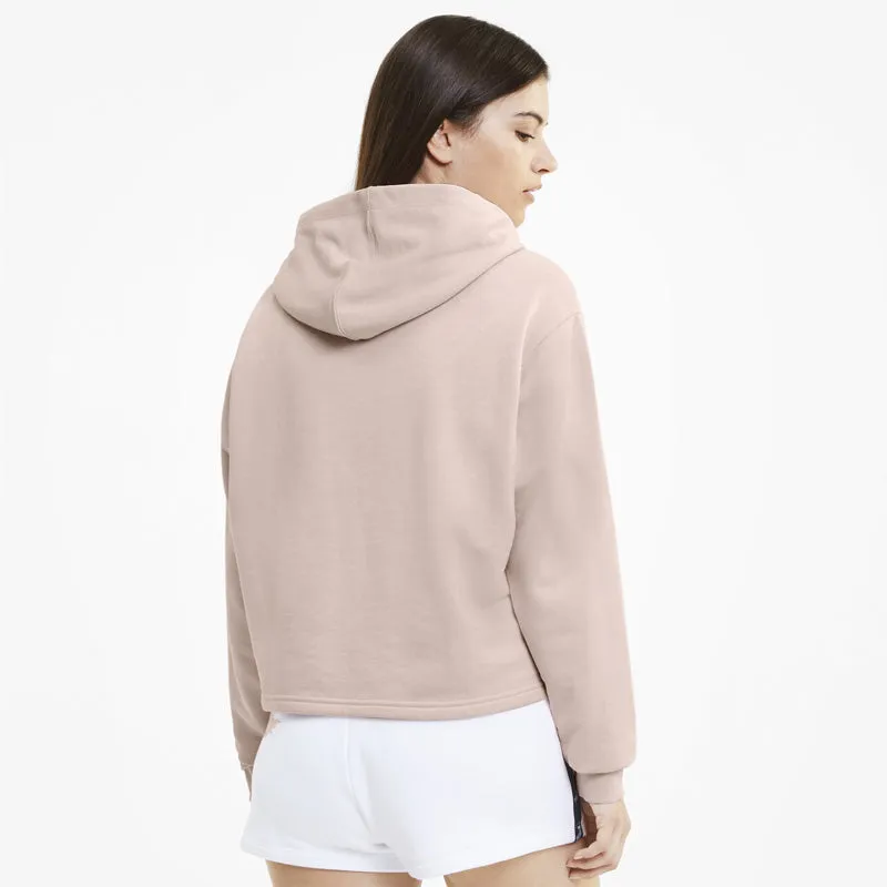 PUMA WOMENS AMPLIFIED CROPPED HOODIE