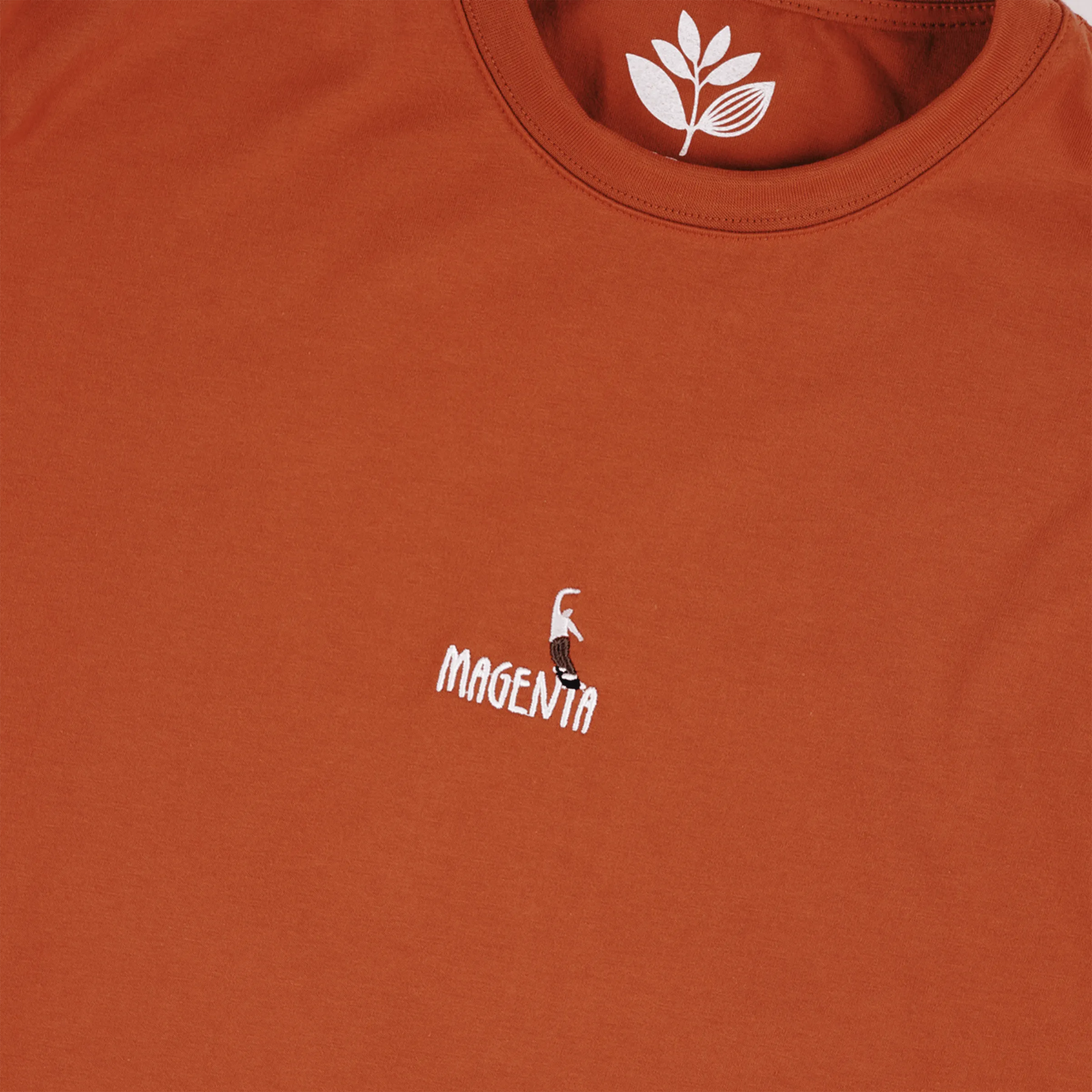 PWS (Embroidered) T-SHIRTS BRICK