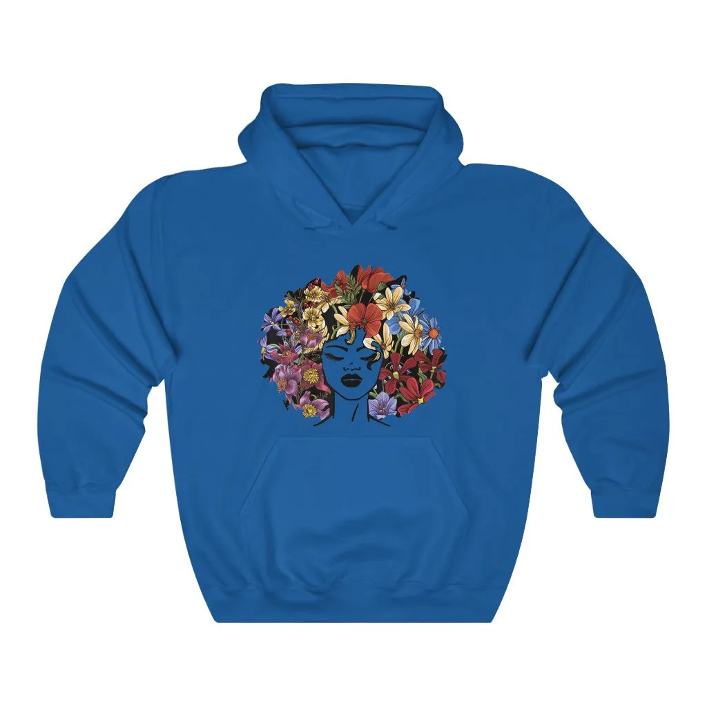 "BLOSSOMed" Afro Hoodie