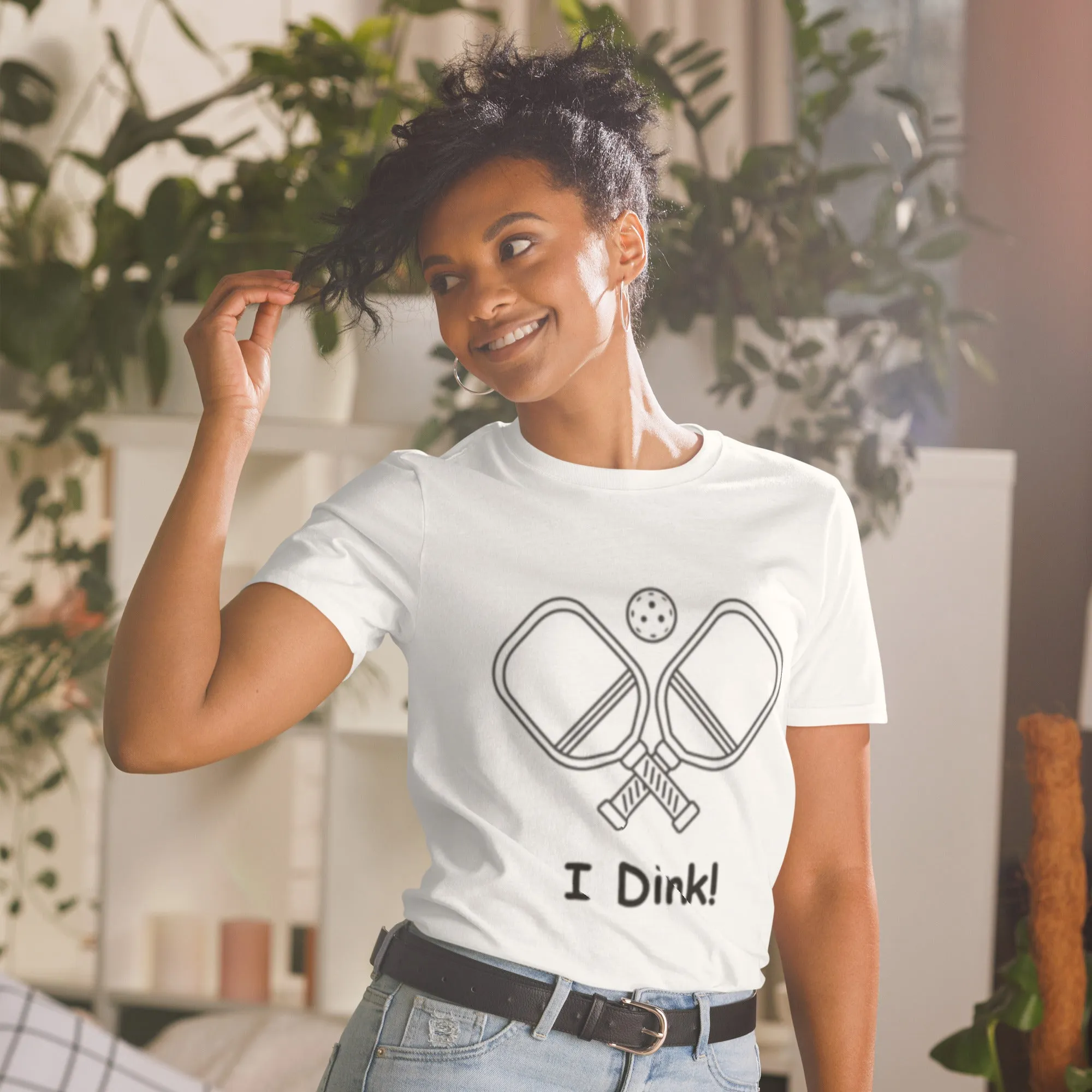 "I Dink" Short-Sleeve Women's T-Shirt