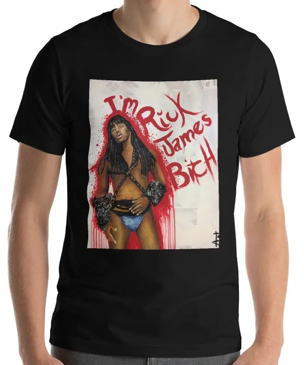 "Rick James, Red" Unisex Tee