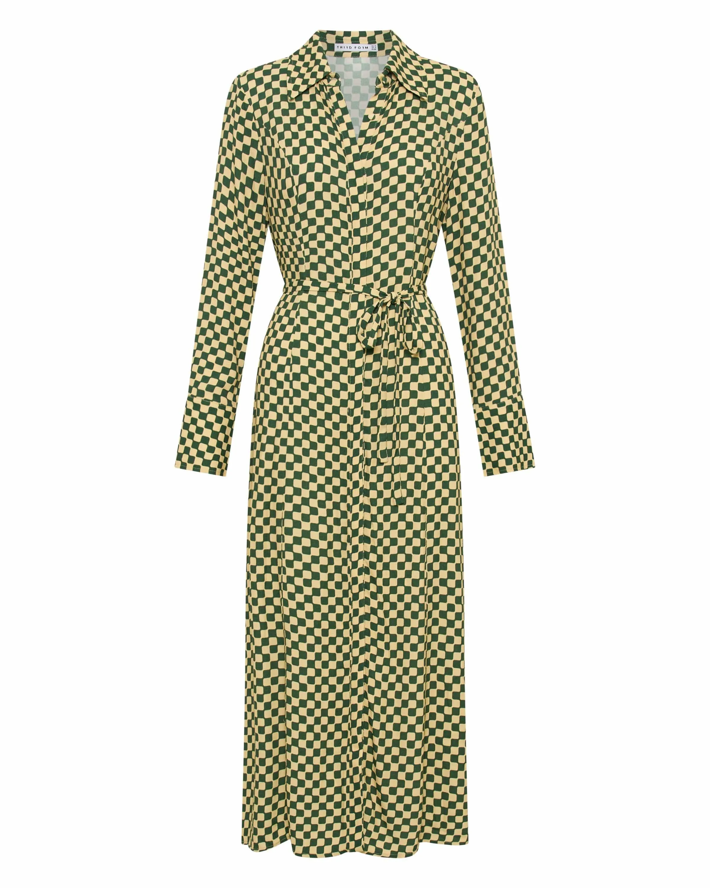 RETROSPECT MIDI SHIRT DRESS | CUBISM
