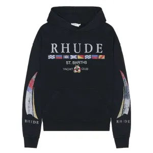 RHUDE Graphic Logo-print Hoodie